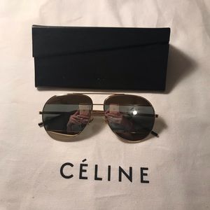 Dior Split sunglasses with gold and rose gold!